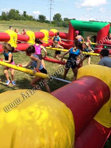 Human Foosball Inflatable Rental Phoenix, Arizona